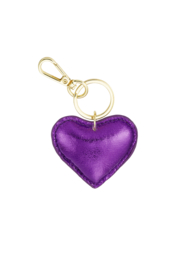 Sleutelhanger Heart Purple