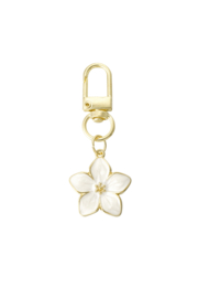 Sleutelhanger Flower White