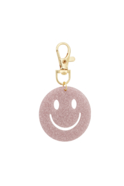 Sleutelhanger Smiley Lila