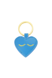 Sleutelhanger Heart Eyes Blue
