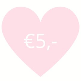 Doosje Liefde € 5,-
