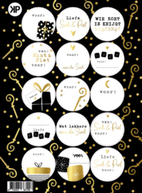 A5 stickervel:  Sinterklaas luxe '24