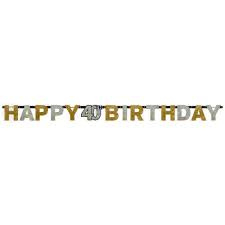 Letterslinger: Happy 40 birthday