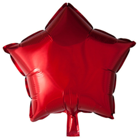 Folieballon rode ster
