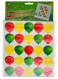 Raamstickers: Ballonnen