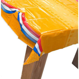 Oranje gezelligheid op tafel