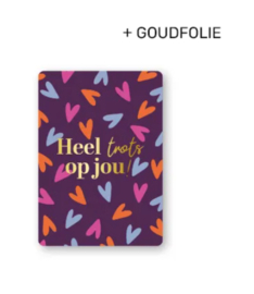 Cadeaukaart: Heel trots op jou!
