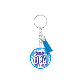 Acryl sleutelhanger: Opa