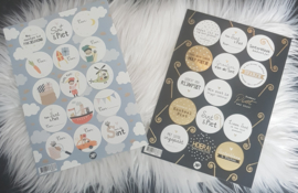 Combinatie stickervel Sinterklaas deal