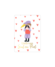 Cadeaukaart  : Liefs van Sint & Piet (2025)