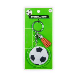 Acryl sleutelhanger: Voetbal