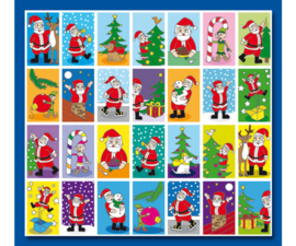 Stickervel Kerst (stammetjes serie 48)