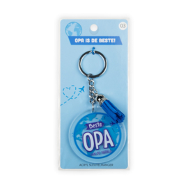 Acryl sleutelhanger: Opa