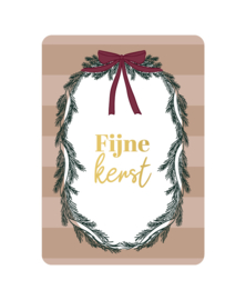 Ansichtkaart  : Fijne kerst (2025)