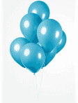 Ocean blue ballonnen