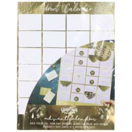 DIY advent kalender envelopjes