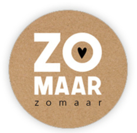 Sticker: Zomaar
