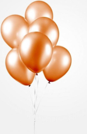 Pearl orange ballonnen