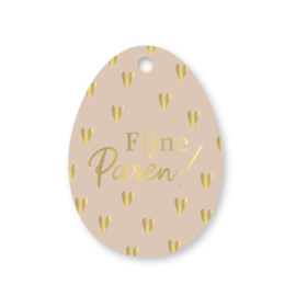 Cadeaulabel: Fijne pasen!