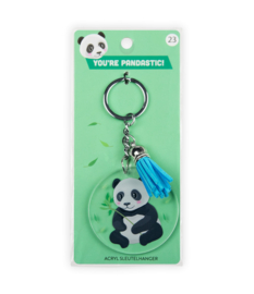 Acryl sleutelhanger: Panda