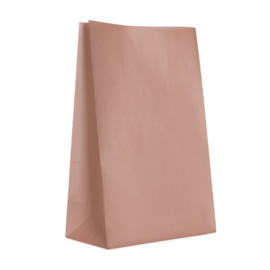 Blokzak effen: Rosé Goud
