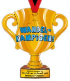 Trofee: Wandelkampioen!