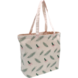 Canvas kerstmis tas