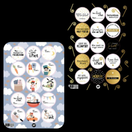 Combinatie stickervel Sinterklaas deal