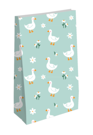 Kraft papieren zak: Little goose mint