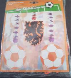 Hangdecoratie oranje (set van 3)