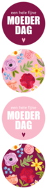 Stickerset: Moederdag (4 varianten)