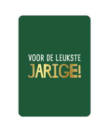 Ansichtkaart: Voor de leukste jarige