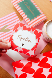 Tegoedbon: Hartjes XL