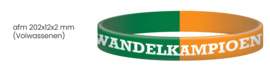 Siliconen bandje: WANDELKAMPIOEN!