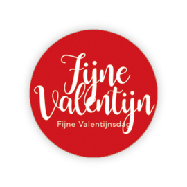 Sticker: Fijne Valentijn  Fijne Valentijnsdag