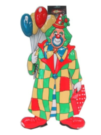 Muurdecoratie clown