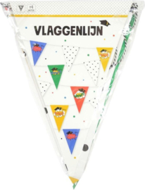 Vlaggenlijn Geslaagd (4 meter).