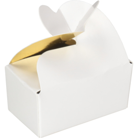 Bonbon / snoepdoosje mini: Wit