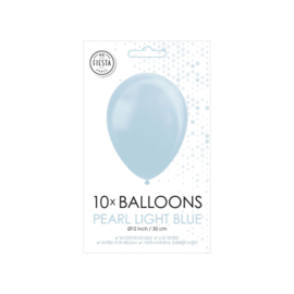 Pearl light blue ballonnen