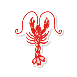 Sticker: Kreeft!