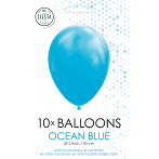 Ocean blue ballonnen