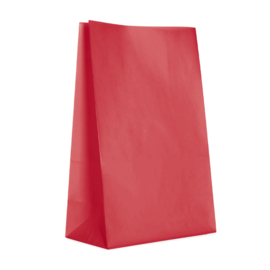 Blokzak effen: Rood