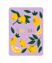 Ansichtkaart: Sterkte + Lemons