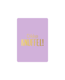 Cadeaukaart A7: Dikke knuffel