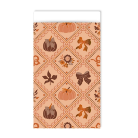 Cadeauzakje 12 x 19cm: Luxury pumpkins