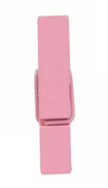 Houten knijper: Roze