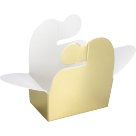 Bonbon / snoepdoosje mini: Goud