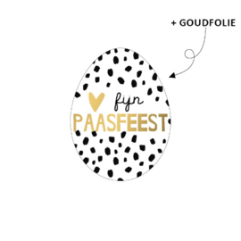 Sticker: Fijn Paasfeest