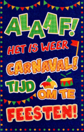 Kaart: Het is weer Carnaval!