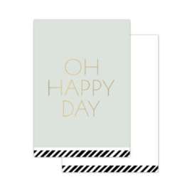 Kleine cadeaukaart: Oh Happy Day